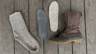 Cold Feet in the Woods? Do this to fix that!