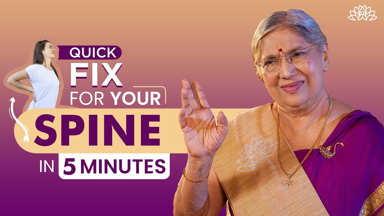 5 Minute Asana To Get Your Spine Stronger Improve Your Back