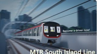 港鐵南港島綫 | 香港列車模擬器 (手動操控列車 ocr-adm)[roblox MTR South lsland Line］［ 反射培根］