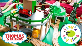Thomas and Friends | Thomas Train with Brio Parking Garage and KidKraft | Fun Toy Trains