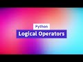 15. Logical Operators in Python   #python  #beginners #tutorial #2023 #education