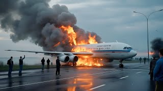 PUTIN ANGRY! Russian IL-96 Presidential Jet Carrying Top Russian Generals Ambushed