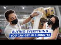 BUYING EVERYTHING YOU CAN GET IN 5 MINUTES | HASH ALAWI