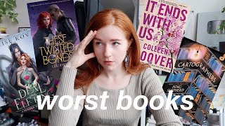 the worst books i read in 2022 (imo) ft. colleen hoover, deal with the elf king, and crave