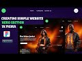 How To Animate Website Hero Section - Scroll Animation in Figma | Figma Prototype tutorial 2026