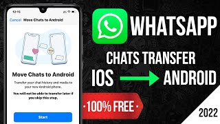Transfer Whatsapp Chats from iOS to Android for FREE | How to Restore Whatsapp chats on Android iOS