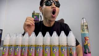 Best 3000 puffs glowing disposable vape RandM Dazzle King