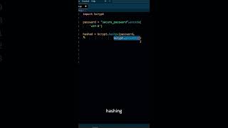 Secure Password Hashing in Python with bcrypt