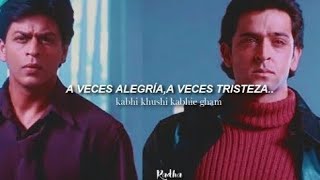 Kabhi Khushi Kabhie Gham (Sad Version) - Shah Rukh|Hrithik(Traducido al español+Hindi) Video HD