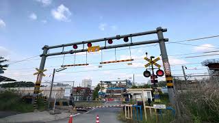 철길건널목  눈들건널목 경부선 KTX Korea Railroad Crossing