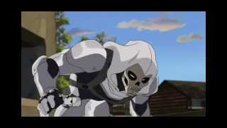 Ultimate Spiderman S2E16 - Taskmaster gets beaten down by Deadpool and Spiderman