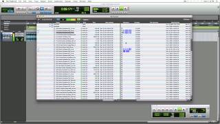 ProTools Workspace Browser tutorial