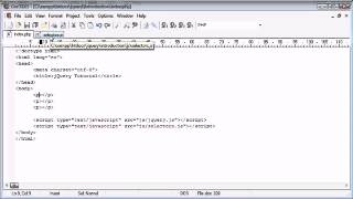 jQuery Tutorial 14 Element selector