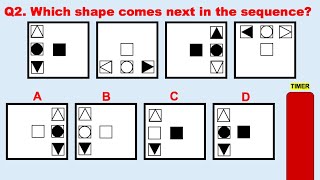 ABSTRACT REASONING Test Questions!