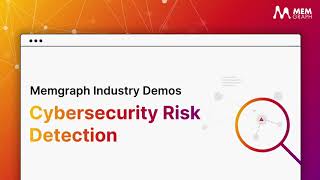 Graph Analysis for Cybersecurity Risk Detection — Memgraph Lab Demo with Real-Time Algorithm