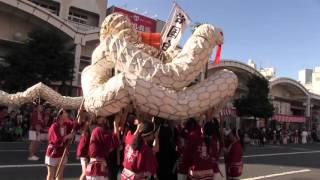 岩国まつり　白蛇山車　①　2015 10 18