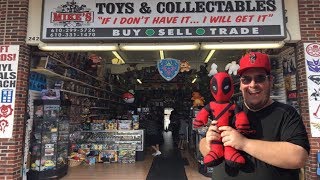 EPISODE 157 - TOY HUNT AT MIKES TOYS & COLLECTABLES WILDWOOD NJ! MARVEL LEGENDS,WWE & MUCH MORE