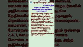 ஒரு குடும்பத்தில் எந்த எண்கார்கள் பிரச்சனைகளை உருவாக்குவார்? #narpaviy #jothidam #shortsvideo