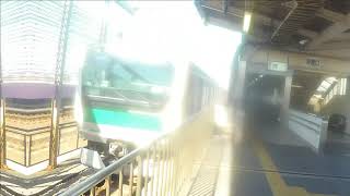 【JR埼京線】 E233系7000番台ハエ133編成 快速 大宮行き 北赤羽通過