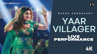 Yaar Villager | Sapna Choudhary Dance Performance | New Haryanvi Songs Haryanavi 2024