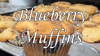 🫐 Blueberry Muffins | Fluffy, Moist & Packed with Berries | Scrumptious.Recipes 🌟