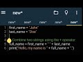 String Concatenation in Python (Level 2, Problem 1)