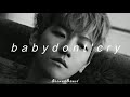 exo - baby don't cry (slowed + reverb)