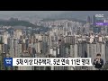 5채 이상 다주택자 5년 연속 11만 명대 2022.11.20 12mbc뉴스