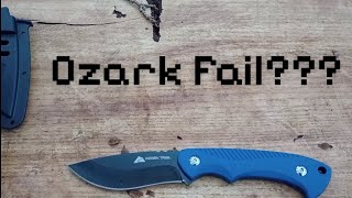 $5 Ozark Trail fixed blade review