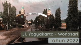 Jalan Yogyakarta - Wonosari di Tahun 2022