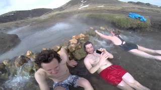 Reykjadalur Hot Springs Road Trip