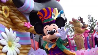 初代イースターパレード☆ TDL/東京ディズニーランド【ディズニー・イースター・ワンダーランド】【ディズニーイースター】【バニハ】【座り最前】【Tokyo Disney Land】