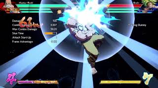DBFZ This Roshi combo IS ABSOLUTELY SENILE bring your grandpa diapers