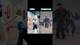 Lisa vs Jungkook who is best?  😍 #trending #shorts #viral #blackpink #bts #lisa #jungkook