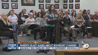 Parents blast SUHSD about boundary changes