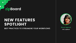 Streamline Your Workflow with zipBoard's New Features | August 2024 Webinar Highlights
