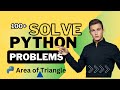 #calculate  Area of Triangle - Python Program | Step-By-Step #python  #programming