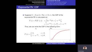 Probability Theory 37 Exponential Random Variable