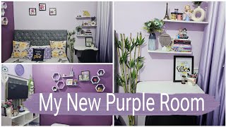 Small Kids Room Makeover | Bedroom Decoration | Purple Room Decoration ideas #yo