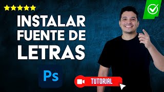 Cómo INSTALAR nueva FUENTE de LETRAS en Photoshop | 🤔Instalar tipografías Photoshop💻