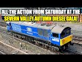 SEVERN VALLEY DIESEL GALA! ACTION from Saturday at KIDDERMINSTER with a GREAT LINE UP of loco power!