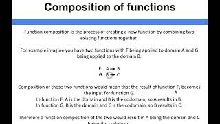 Functional Programming - Composition of functions