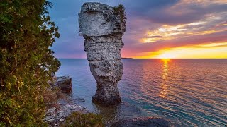 Tobermory, Ontario in High Definition 4K, Flowerpot Island