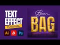 Trending Text Effect Tutorial - Adobe Firefly, Adobe Photoshop🔥✅