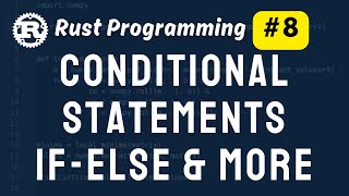 Condition Statements If-Else | Rust Programming Tutorial 🦀