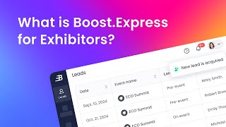 Boost Express Demo for Sponsors