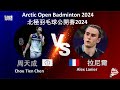 【北極公開賽2024】周天成 VS 拉尼爾||Chou Tien Chen VS Alex Lanier|CLASH ROYALE Arctic Open 2024 powered by YONEX