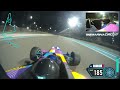 Adrenaline Overload: My Amazing Night Driving the YAS Formula 3000 Race Car! FLYING LAP.