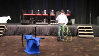 Rope Smart Roping Dummy with John McCarthy - NRS at the 2013 NFR