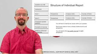 IGCSE Global Perspective Information Skills - Analysis Structure of Individual Report